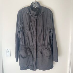 James Perse hooded anorak jacket: size 3